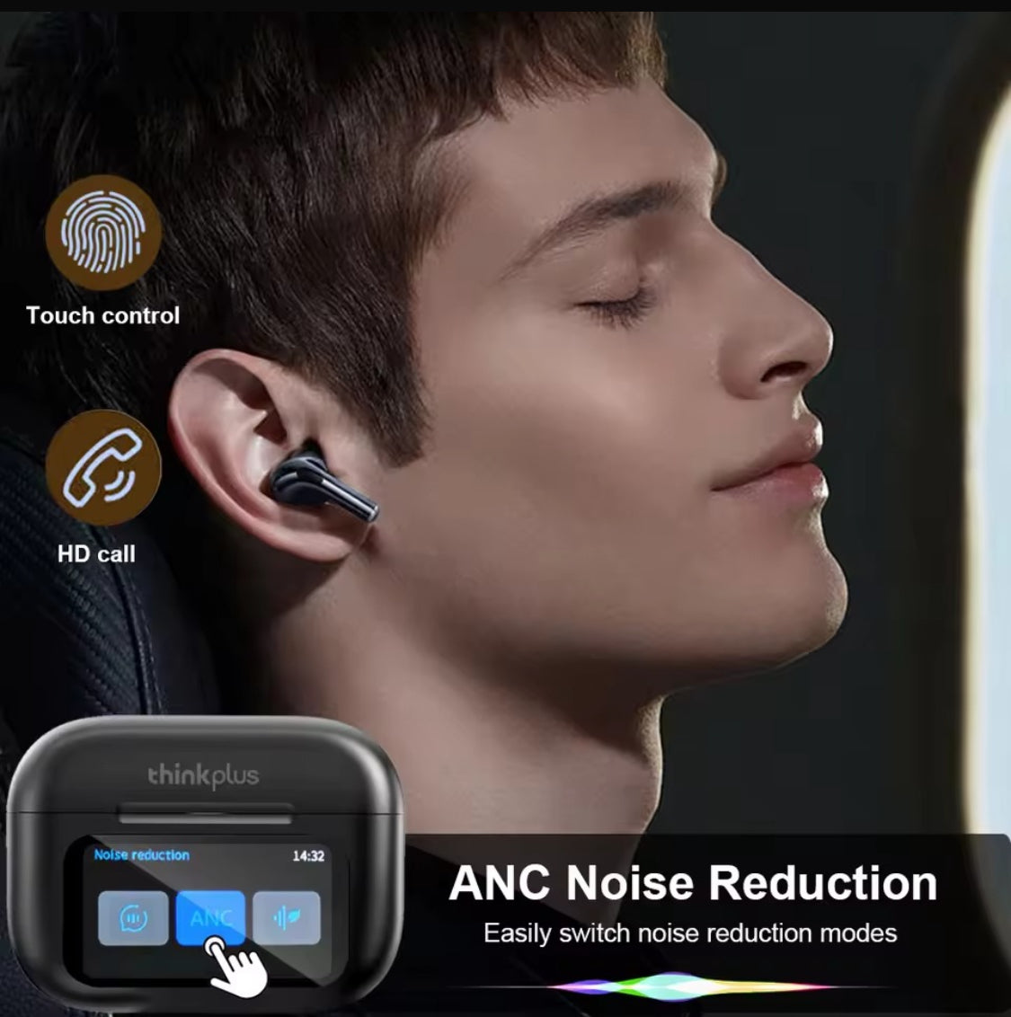 A9 pro gaming Earbuds with touch screen